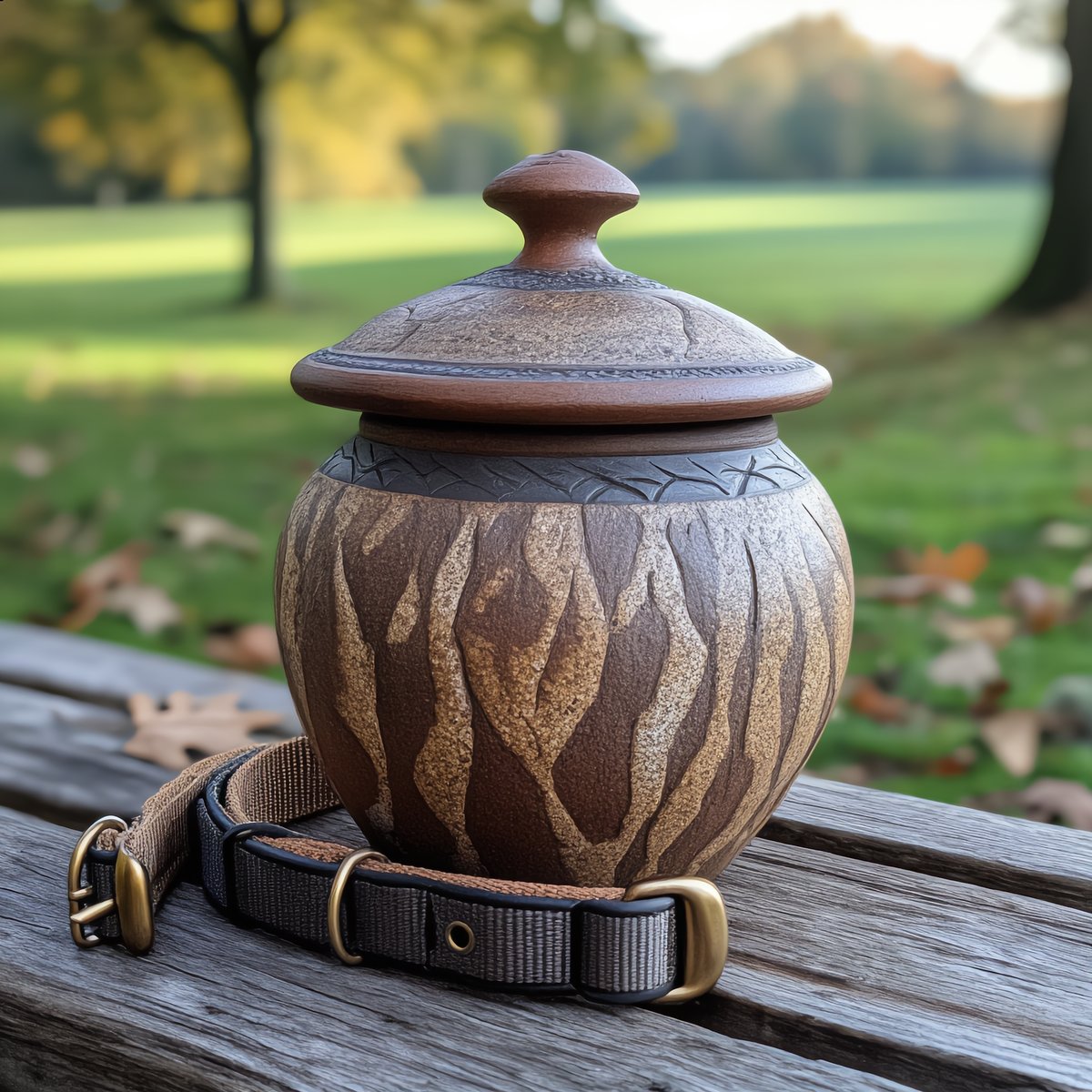Heart shaped pet urn